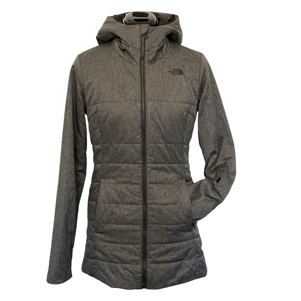 The North Face Tamburello Parka Hooded Quilted Jacket XS Gray NF0A35BX Puffer